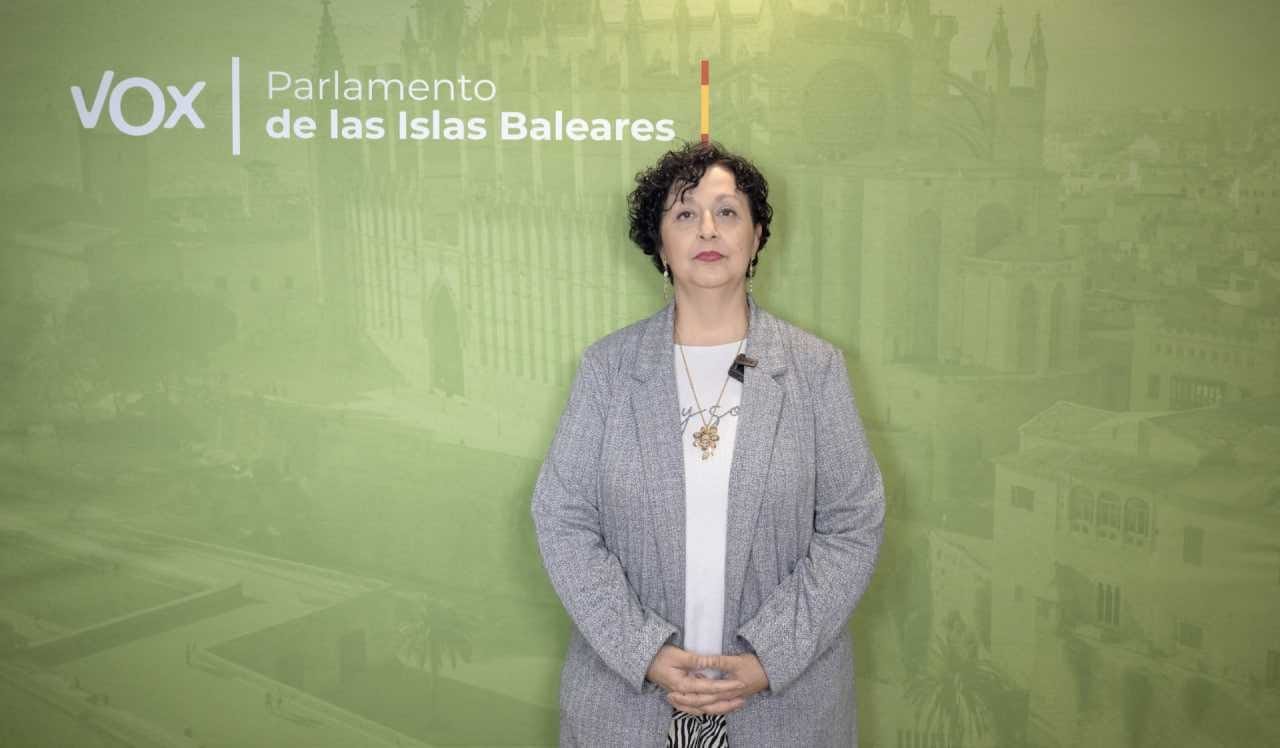 María José Verdú, diputada de VOX en el Parlamento de las Islas Baleares