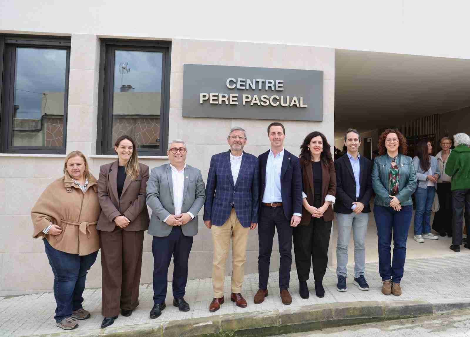 Llorenç Galmés y el alcalde de Inca en la Fundación Patronato Juan XXIII