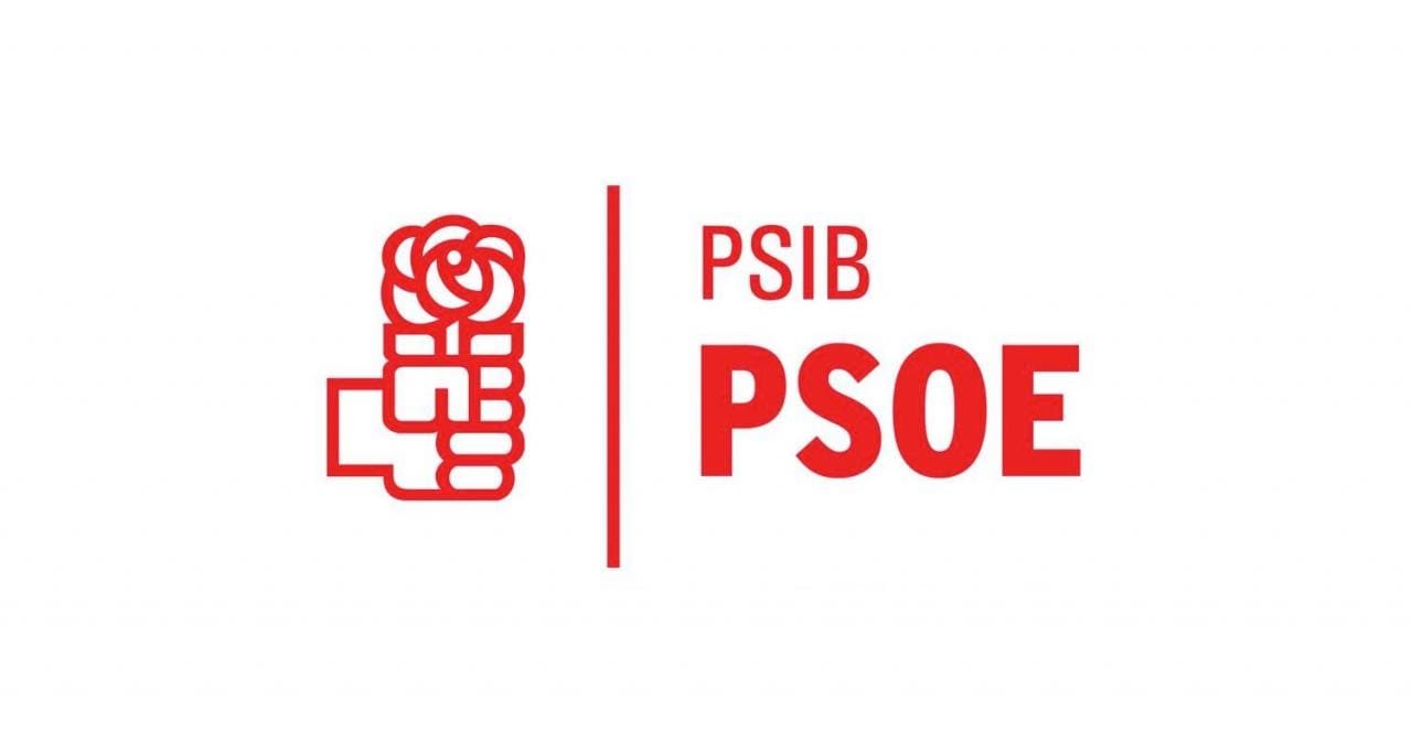 Logotipo oficial del Partido Socialista de las Islas Baleares (PSIB-PSOE)