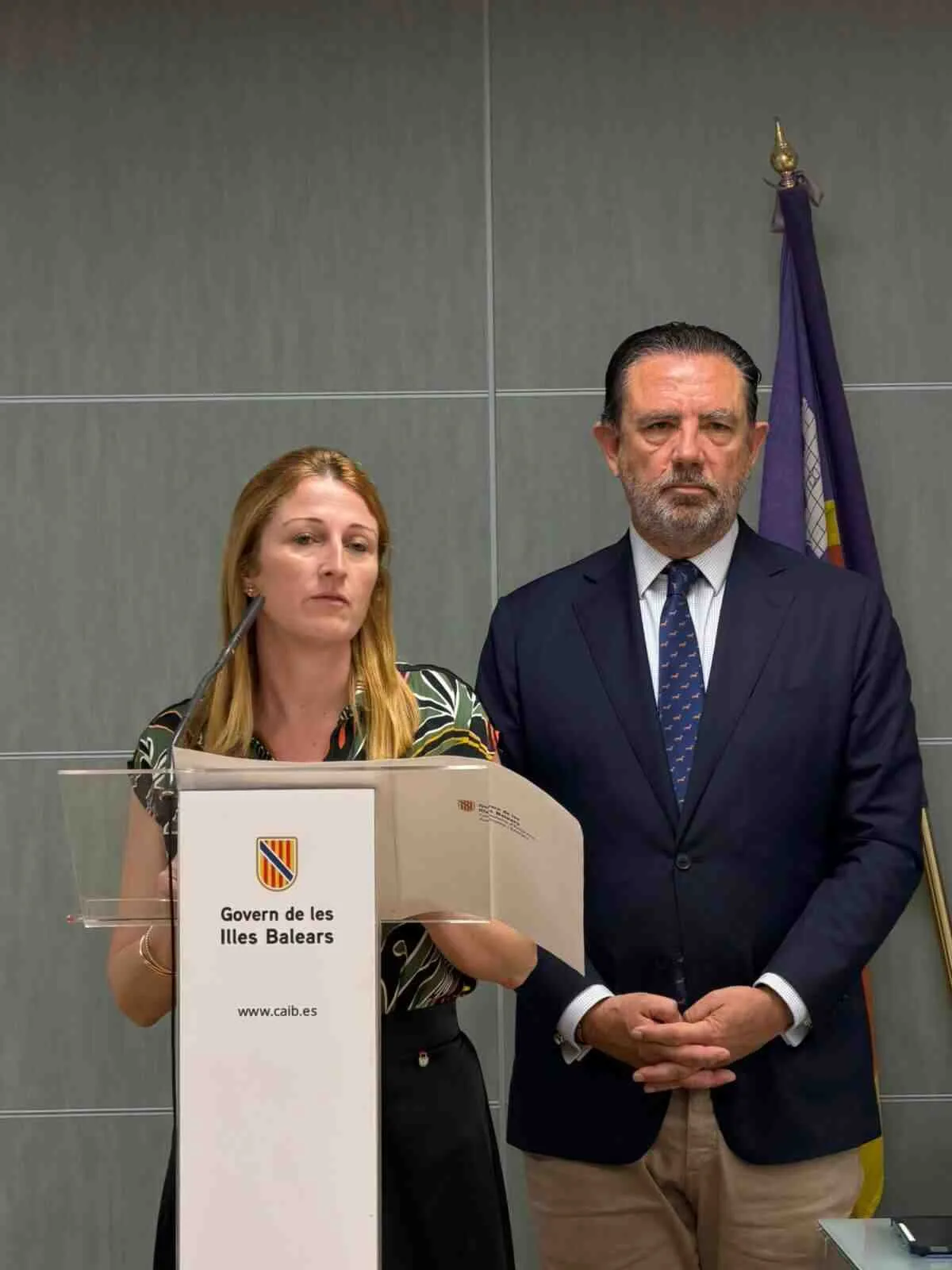 Maria Antonia Sansó, directora general de Autónomos, en la presentación de las ayudas