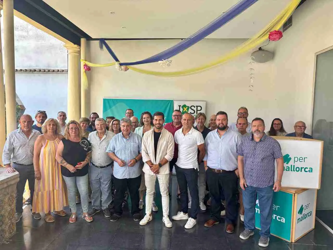 Presentación oficial del acuerdo político entre Independents per sa Pobla y Coalició per Mallorca