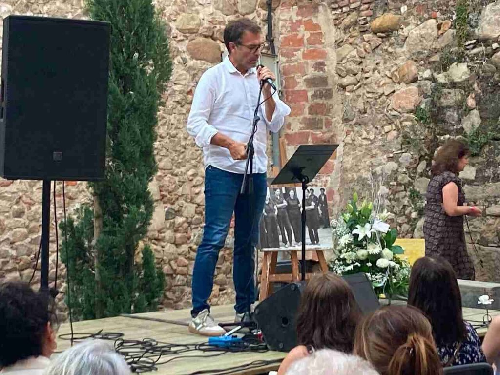 El alcalde de Manacor, Miquel Oliver, pronunciando un discurso