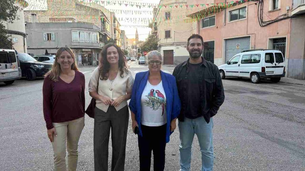 Miembros del grupo municipal del PSOE en Manacor