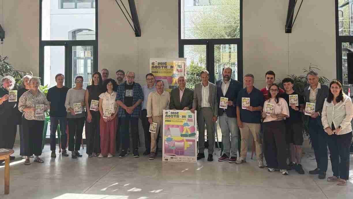 Presentación de la programación oficial de CòmicNostrum 2026 en la Fàbrica Ramis de Inca